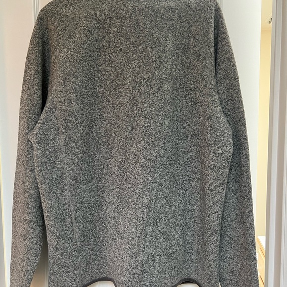 Fleece Sweater Jacket, EUC - Picture 3 of 3